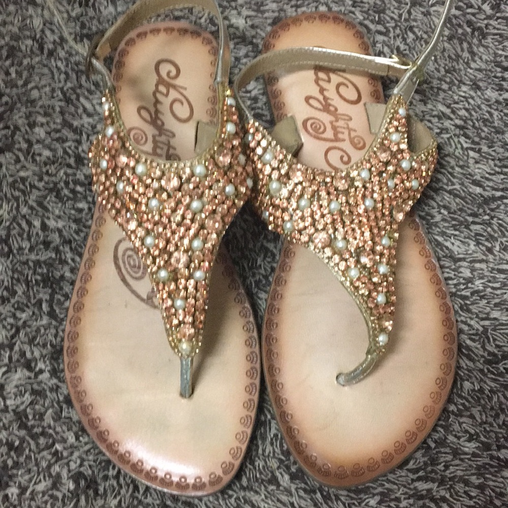 Naughty Monkey sandals size 8